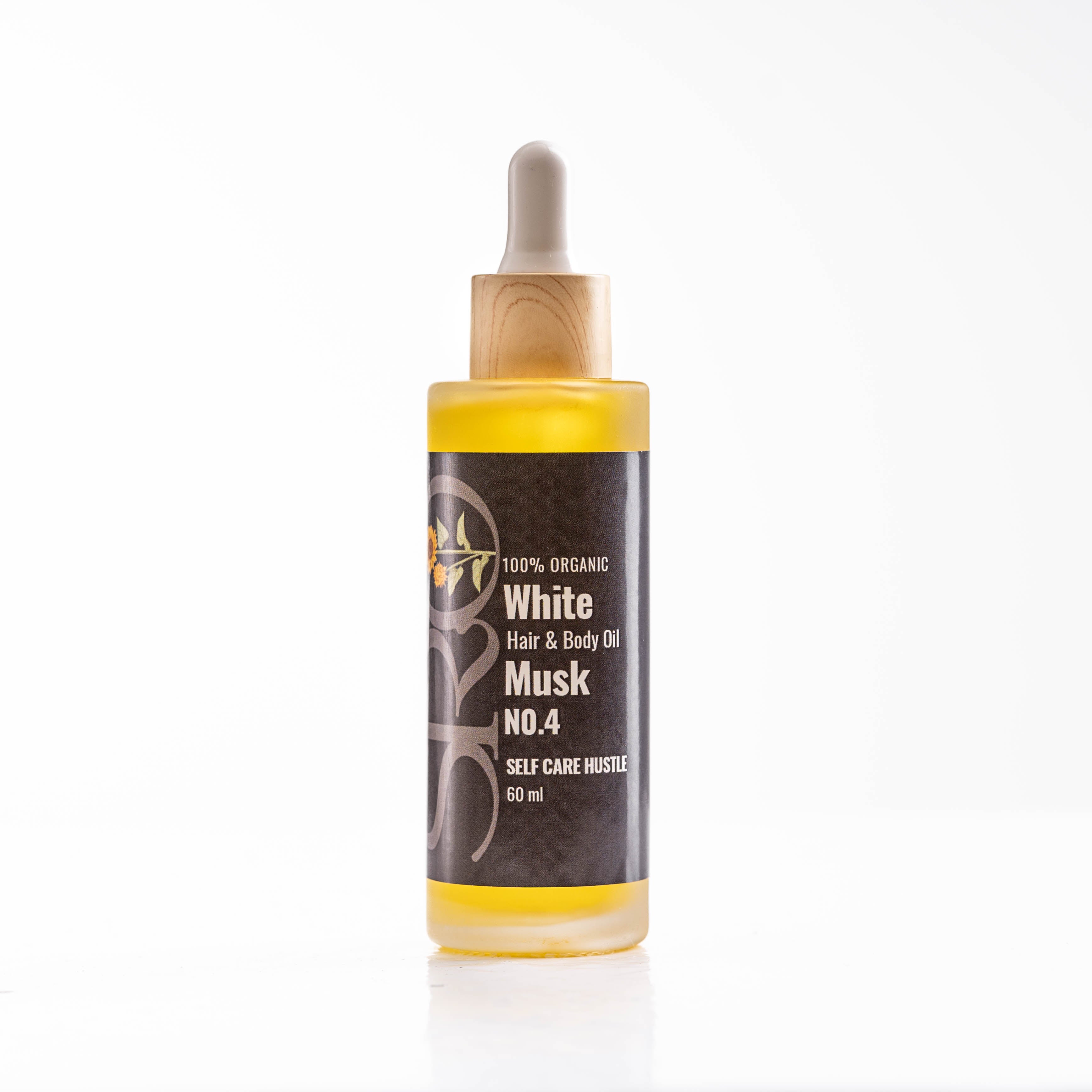 White Musk No.4 – Hair & Body Oil  وايت مسك رقم ٤  – زيت للشعر والجسم