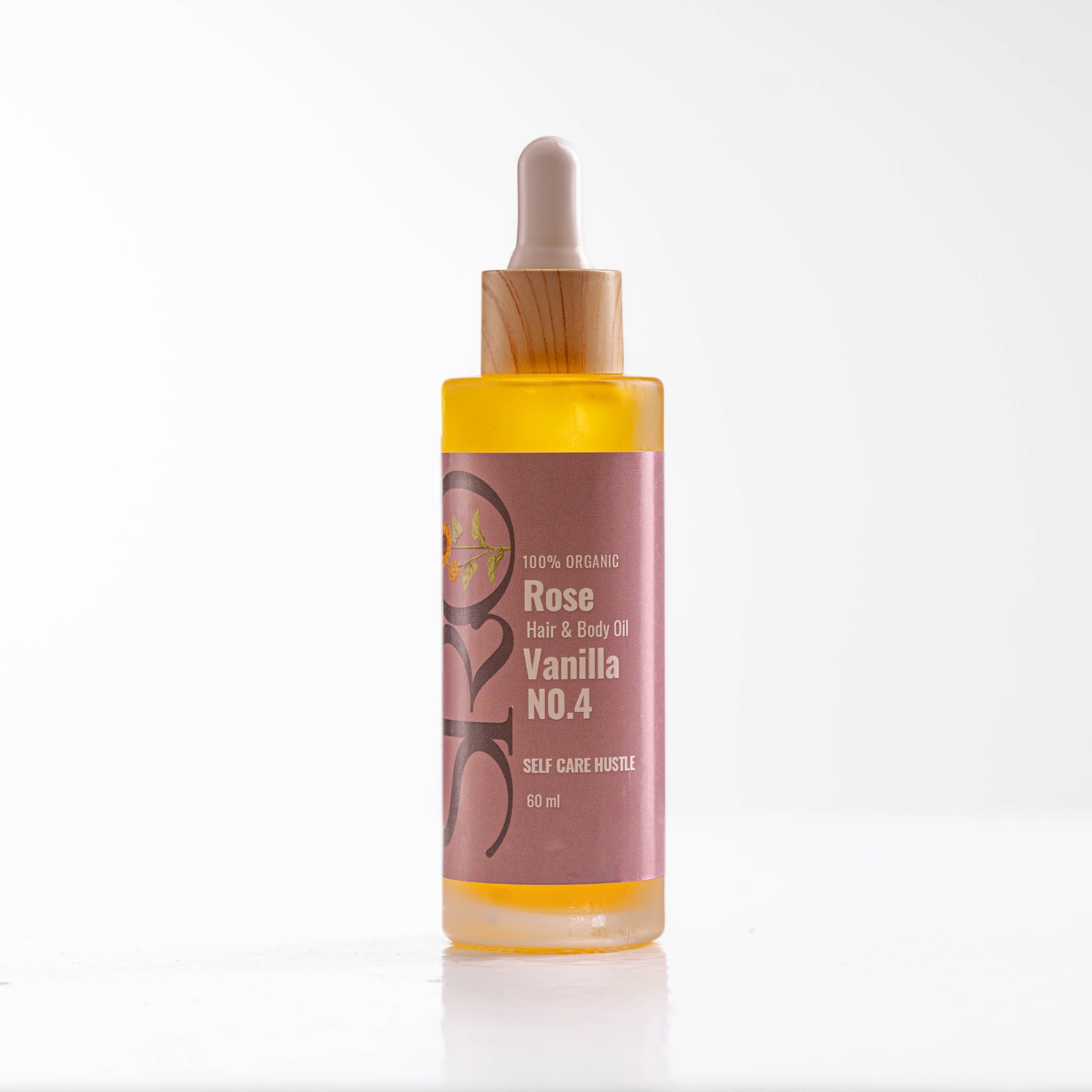 Rose Vanilla No.4 – Hair & Body Oil  روز فانيلا رقم ٤ – زيت للشعر والجسم