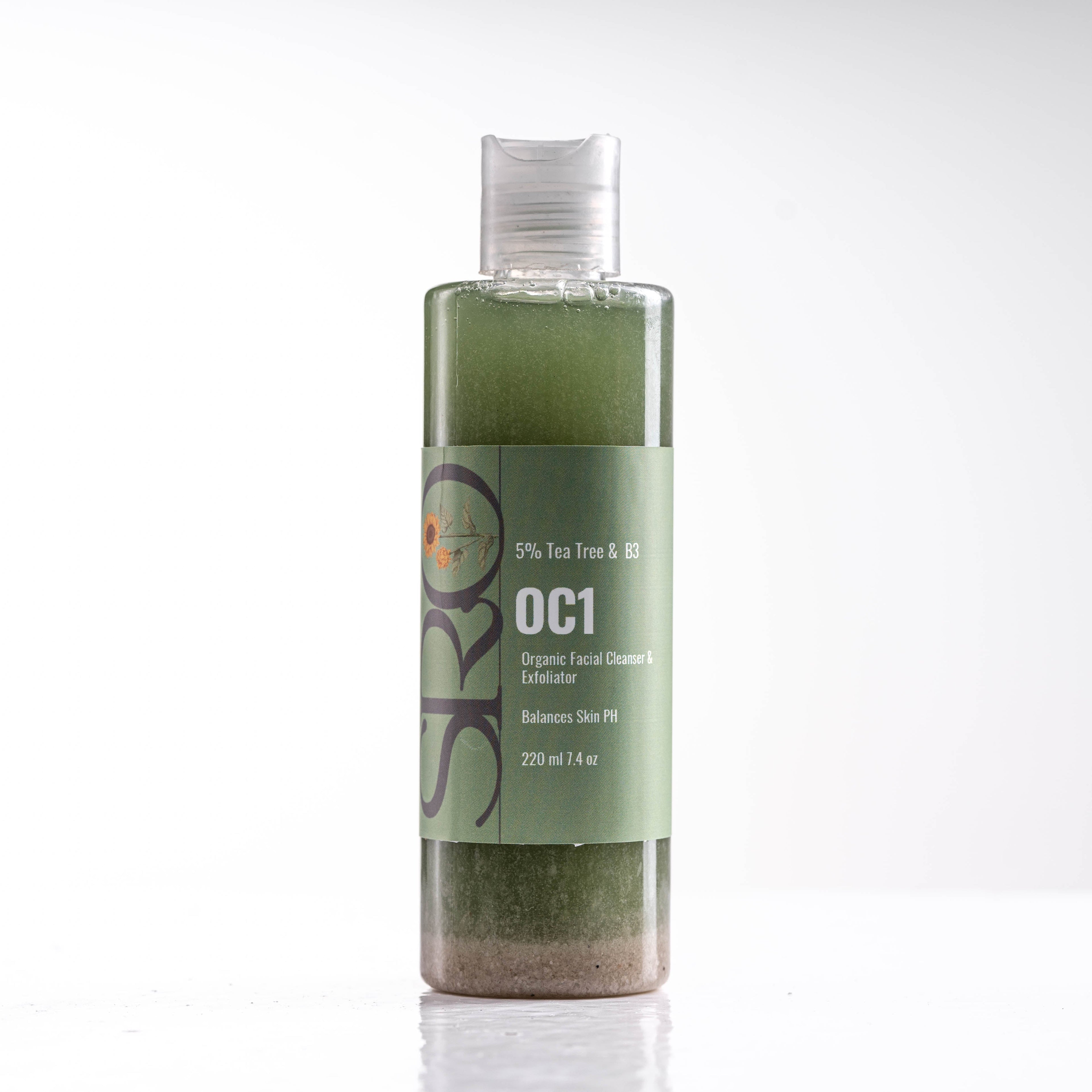 OC1 - Organic Facial Cleanser & Exfoliator  أو سي ١ - منظف ومقشّر عضوي للوجه