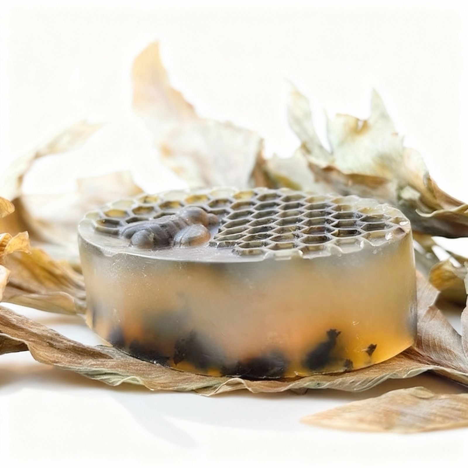 SS - Green Tea & Nettle Leaf   صابونة الشاي الأخضر وأوراق القراص