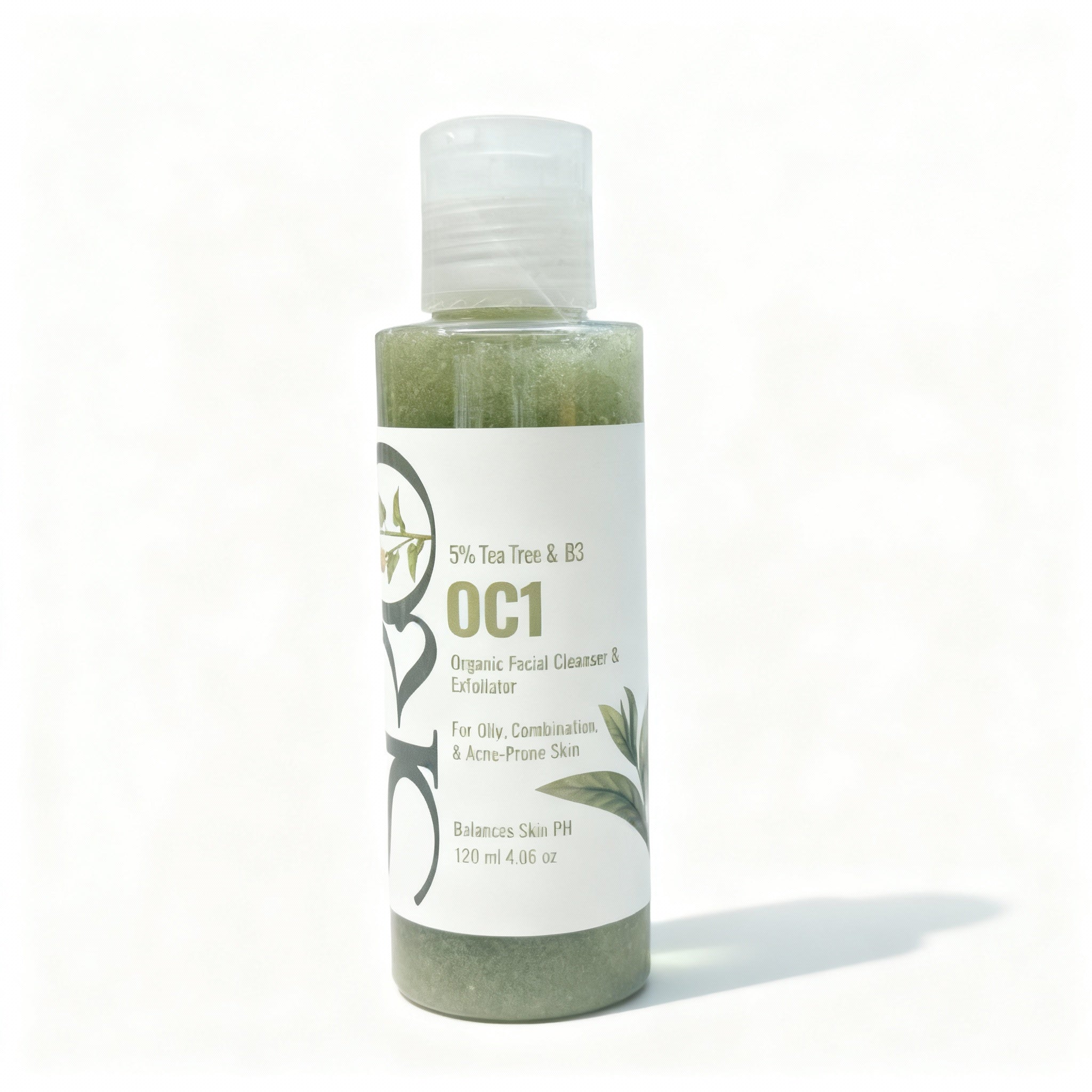 OC1 - Organic Facial Cleanser & Exfoliator  أو سي ١ - منظف ومقشّر عضوي للوجه